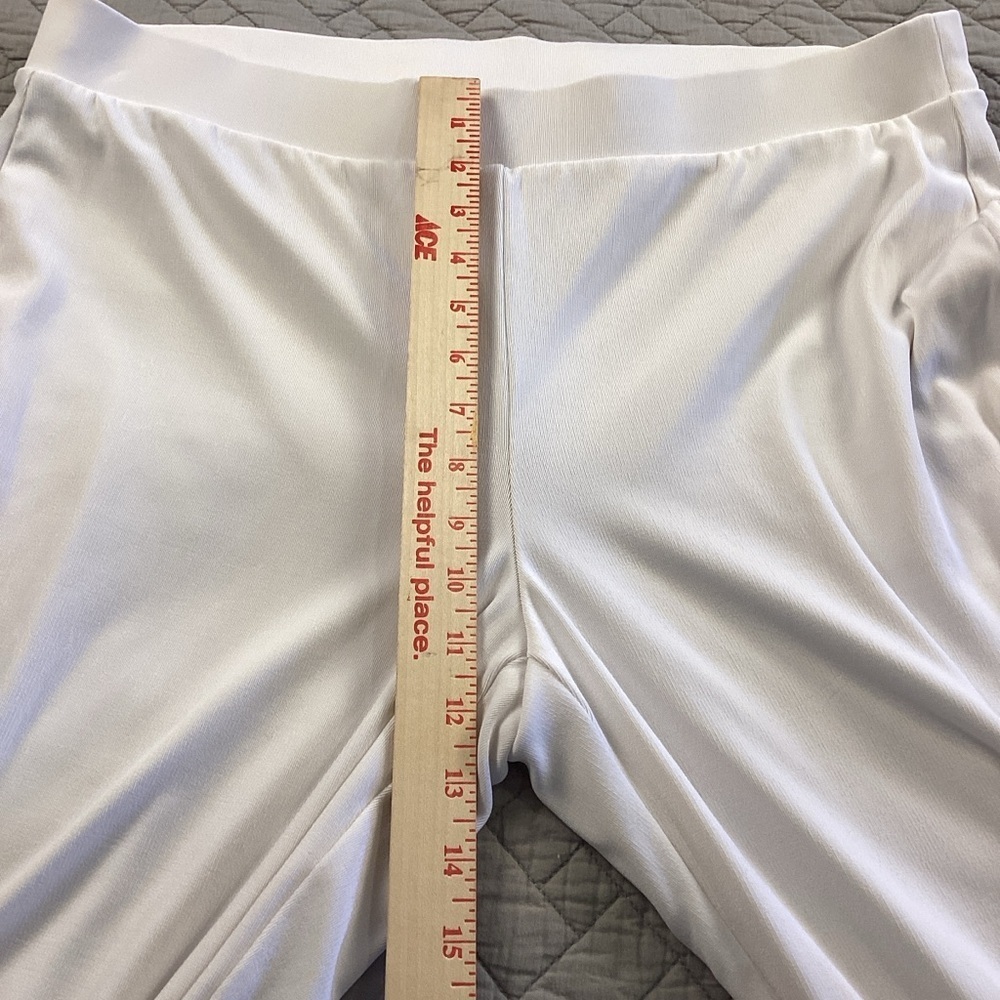 Chico's Easywear White Sweat pants Sz 3 - Picture 10 of 14